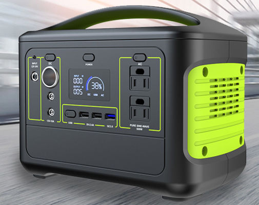 500W 100ah Dışarıda Taşınabilir Elektrik Santrali Lityum İyon Pil