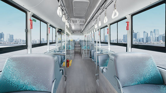 KINLONG 5G Pure EV Şehir Otobüsü Elektrikli Halk Otobüsü 12M 28 kişilik