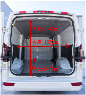 11 kişilik Mini Dongfeng Elektrikli Kamyonet 30kw 70kw Motor