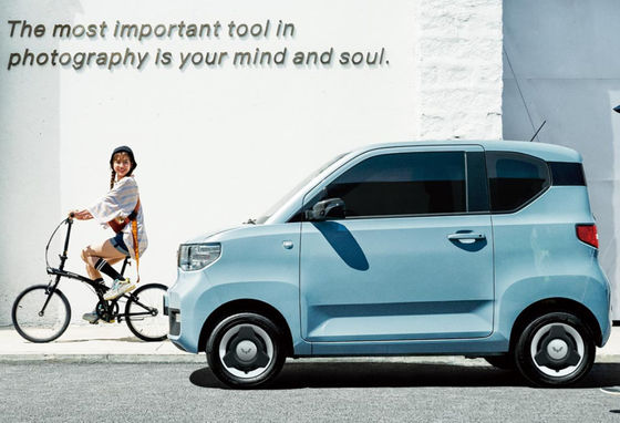 Elektrikli Tamamen EV SUV Arabalar Wuling Hongguang Mini EV 120~170KM Sürüş menzili