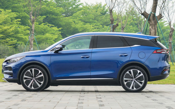BYD TANG Tamamen EV SUV Otomobil 4 tekerlek 635KM Mileage Endurance