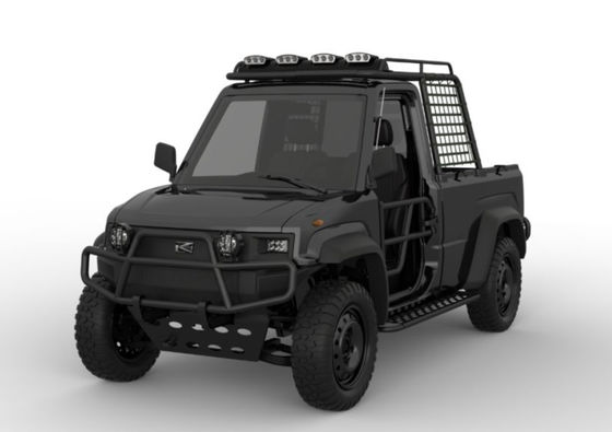 Offroad All Electric Pickup küçük 4WD kamyonları 76.8V 10.5KW Hafif Görevli