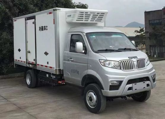 Mini EV Soğutucu Kutu Kamyonu 1.5T Taze Gıda Kargo Teslimi için