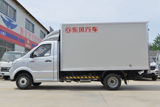 Benzinli Motor Büyük Kargo Kamyonu Beyaz 1-1.5T 120HP