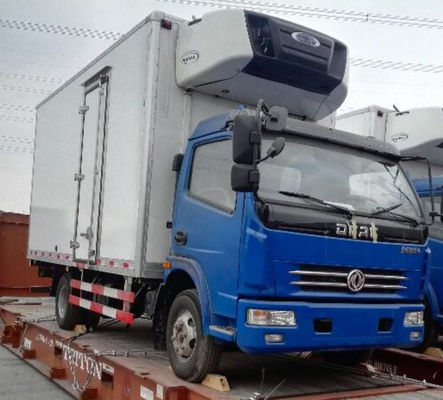 Dongfeng Dizel Dondurucu Kargo Konteyner Kamyonu 8T İlaç Teslimi için