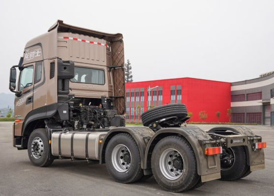 6x4 CNG Yarı Kamyon 470HP Euro 5 Emisyon Seviyesi 90km/h