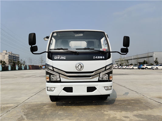 DONGFENG D6 Çöp Bırakma Kamyonu Yol Temizleyici Kamyon 130HP dizel yakıt motoru