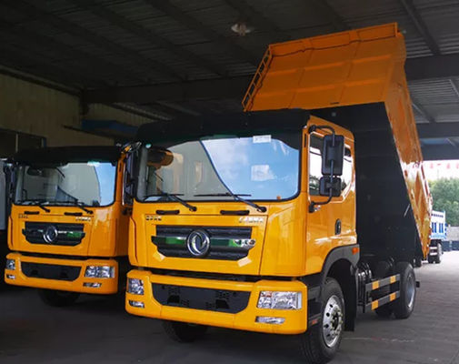 96kw 4x2 İnşaat Çöp Kamyonu Ağır Görevli 6 Tekerlekli El Değeri