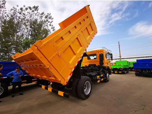 96kw 4x2 İnşaat Çöp Kamyonu Ağır Görevli 6 Tekerlekli El Değeri