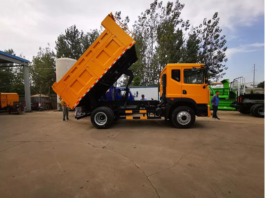 96kw 4x2 İnşaat Çöp Kamyonu Ağır Görevli 6 Tekerlekli El Değeri