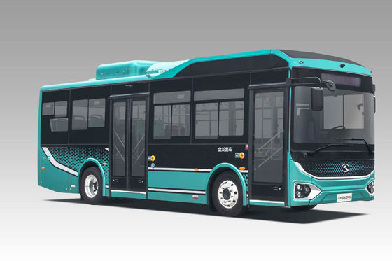 King Long Elektrikli EV Şehir Otobüsü 29 Koltuklu Koç Aracı LHD Direksiyon 8M